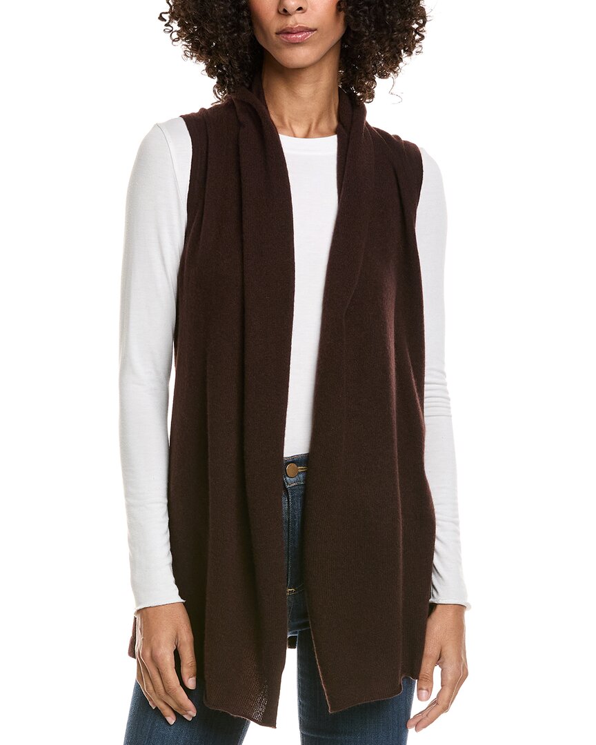 Incashmere Cashmere Vest In Brown