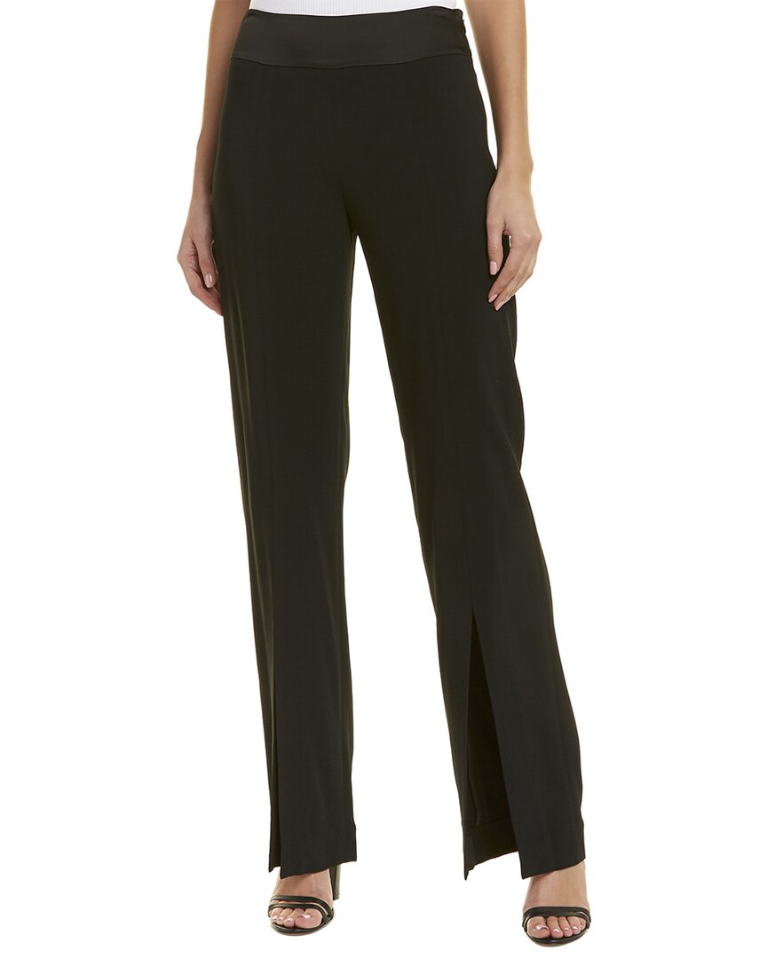 SIMKHAI SIMKHAI SATIN COMBO FRONT SLIT PANT