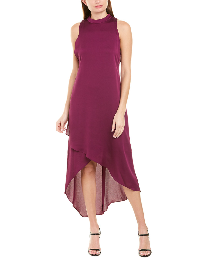 Image of BCBGMAXAZRIA Mock Midi Dress
