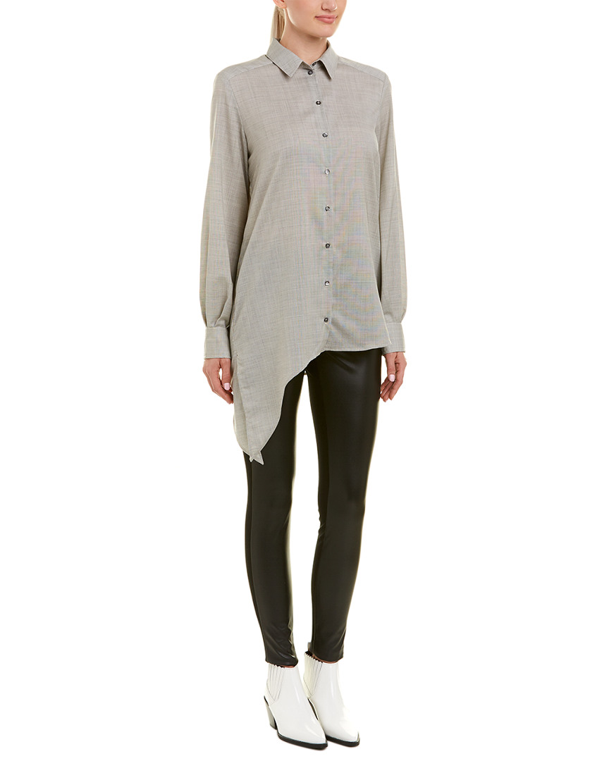 Image of IRO Asymmetrical Wool Top