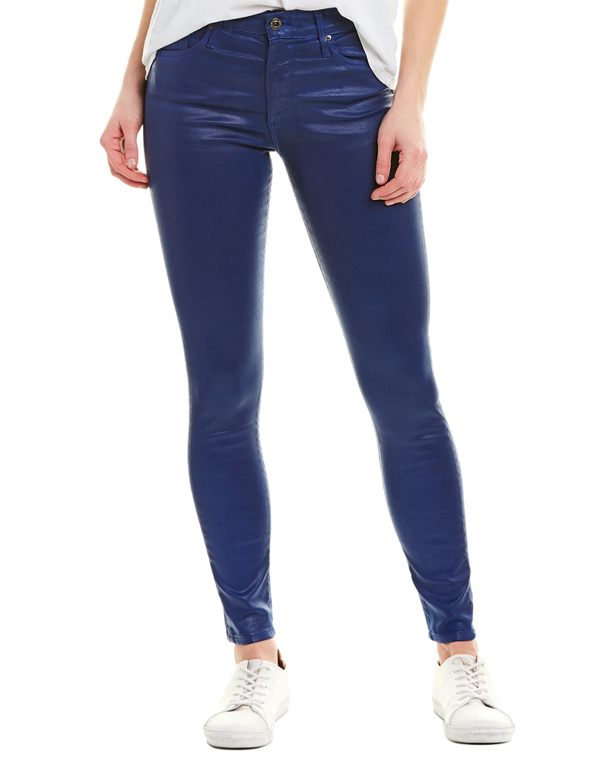 Image of AG Jeans Farrah Blue Skinny Ankle