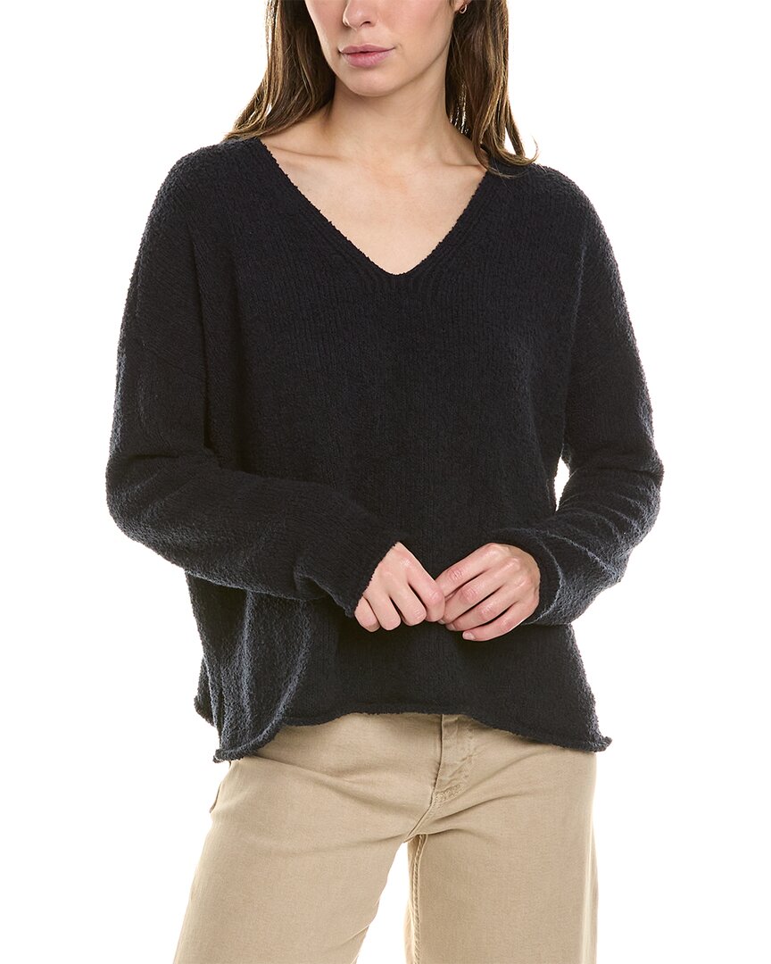 Shop Eileen Fisher Boucle Cashmere-blend Sweater