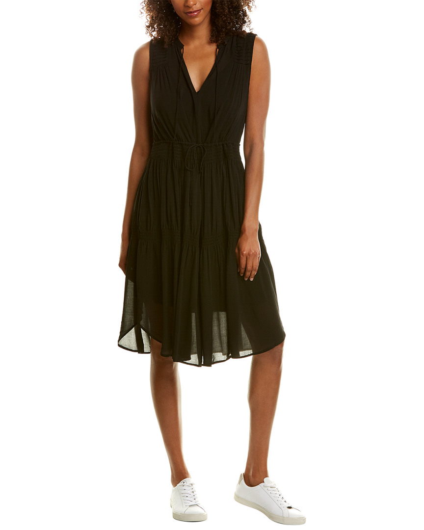Image of James Perse Pleated Shift Dress