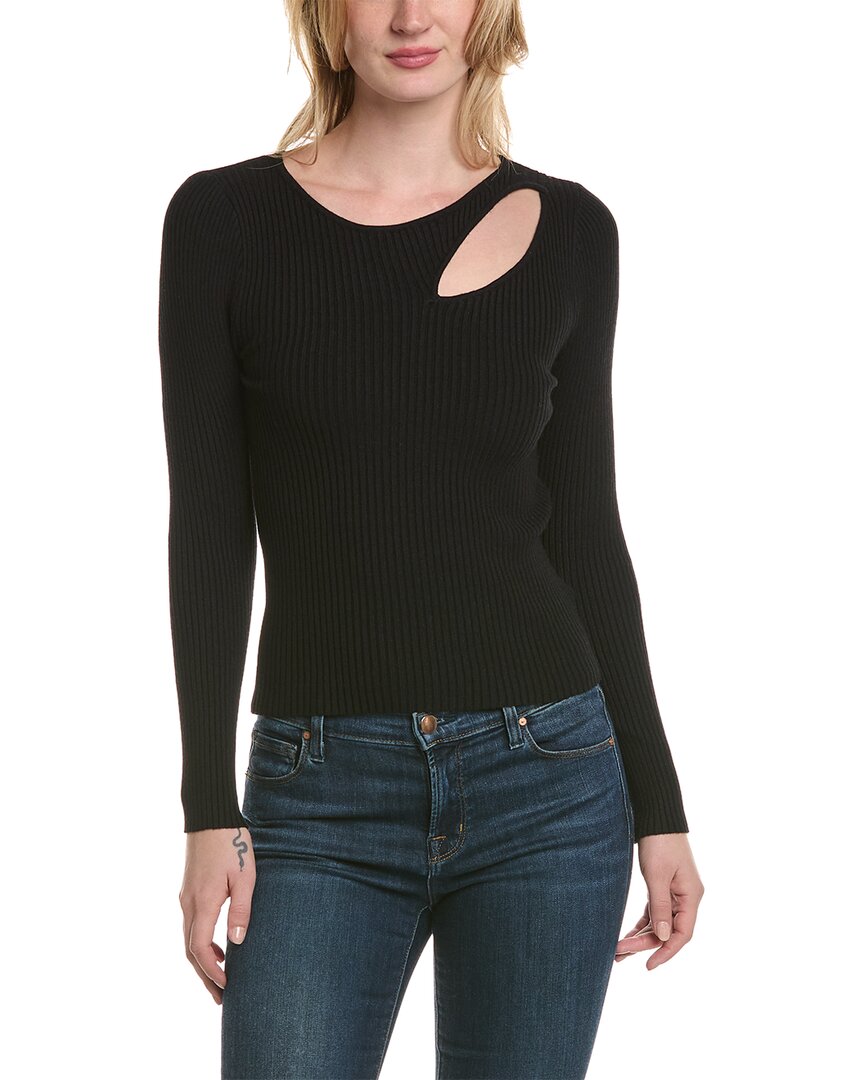 LUXE ALWAYS LUXE ALWAYS CUTOUT SWEATER