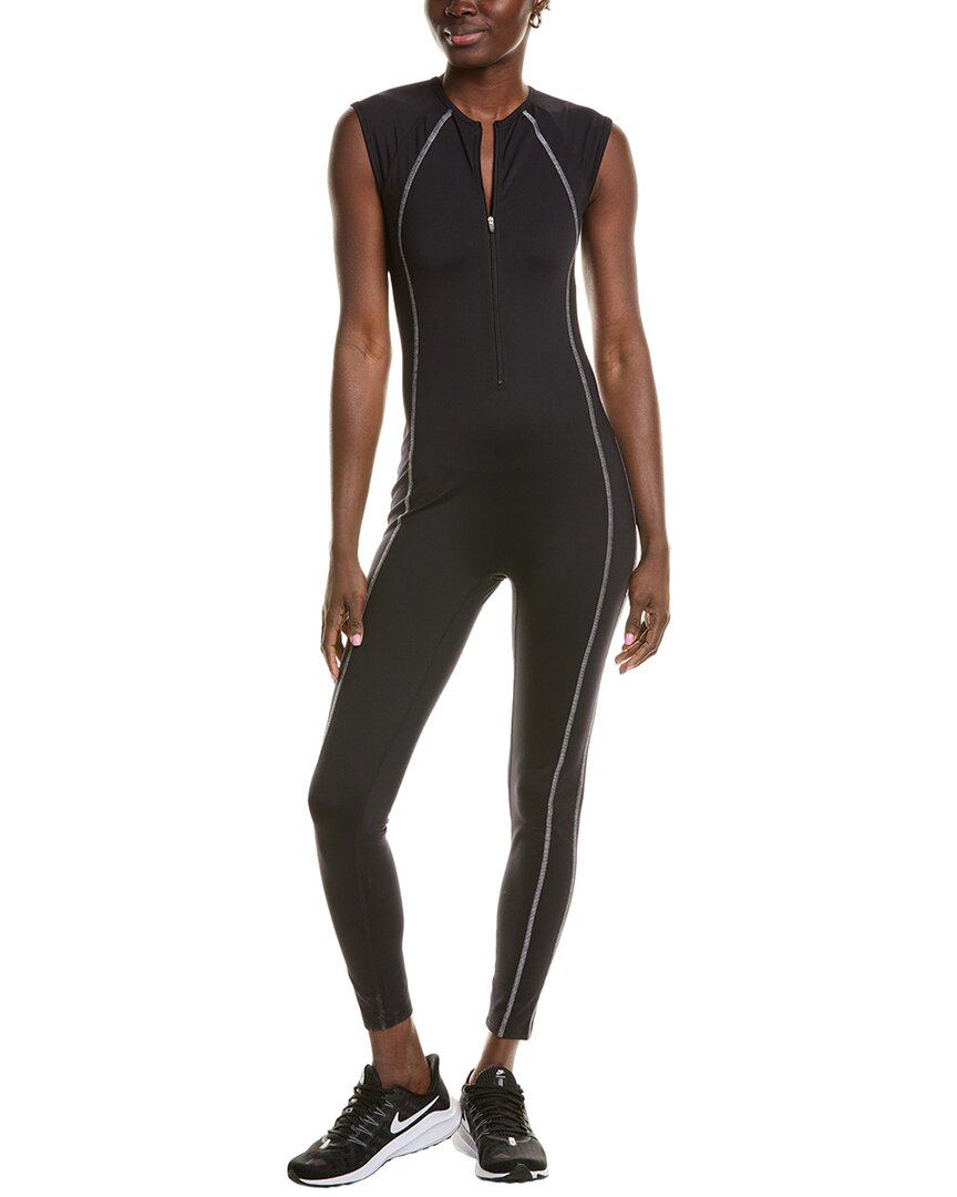 Year Of Ours Night Track Jumpsuit In Black