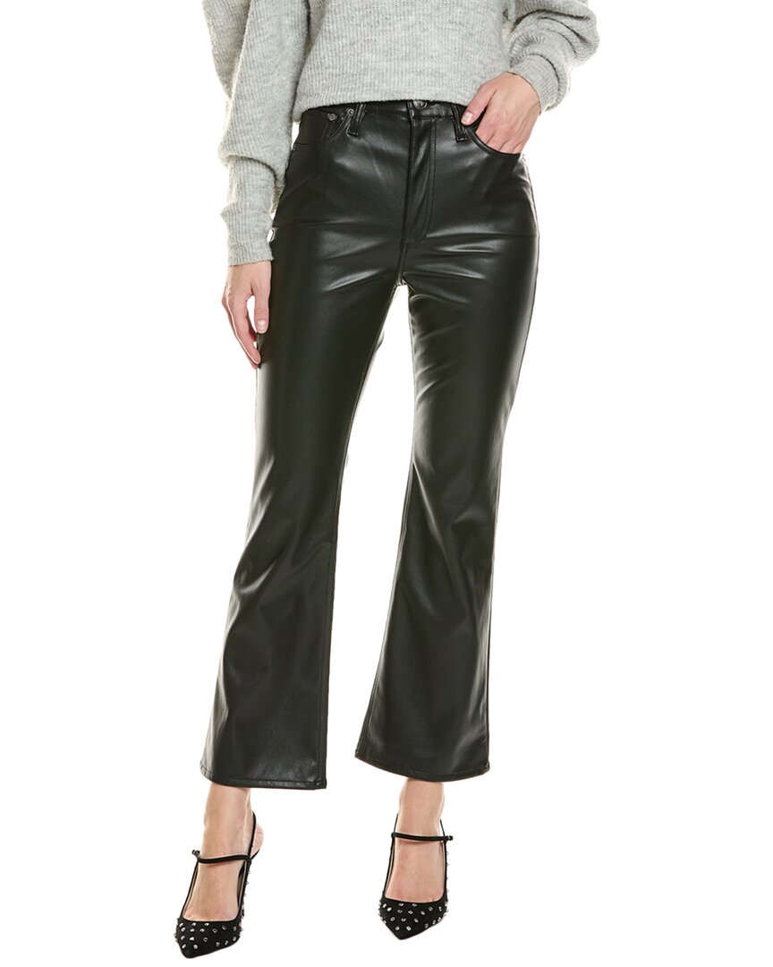 Rag & Bone Casey Cropped Flare Pant In Black