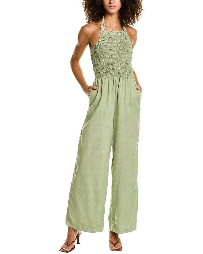 Bella Dahl Smocked Halter Jumpsuit In Nocolor ModeSens