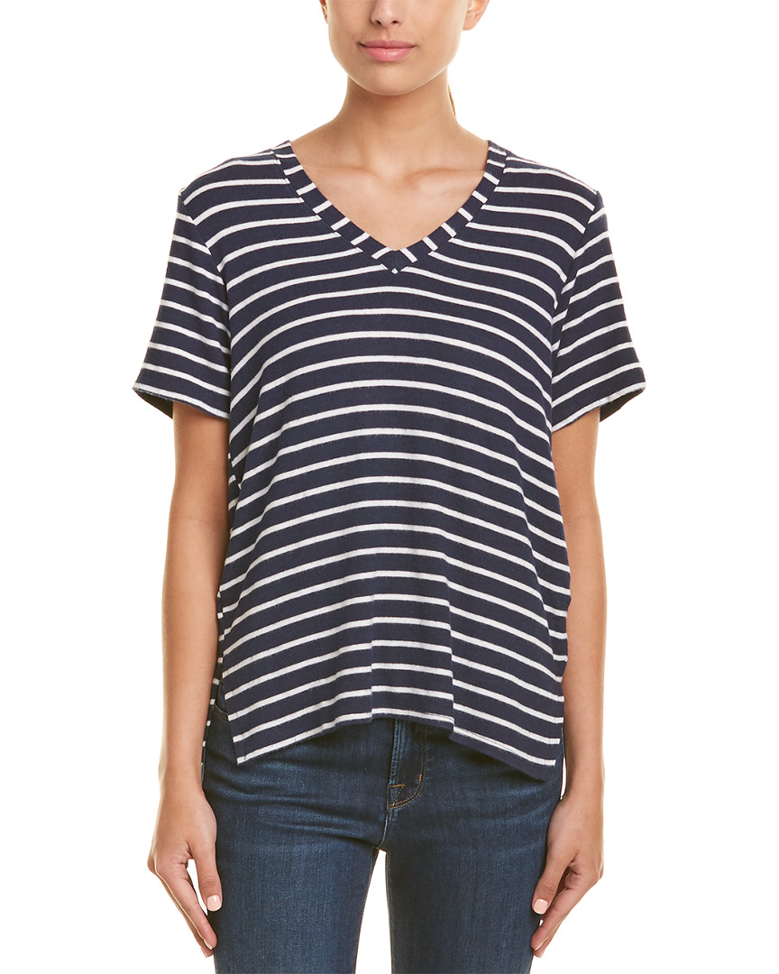 Image of Michael Stars Brushed Stripe T-Shirt