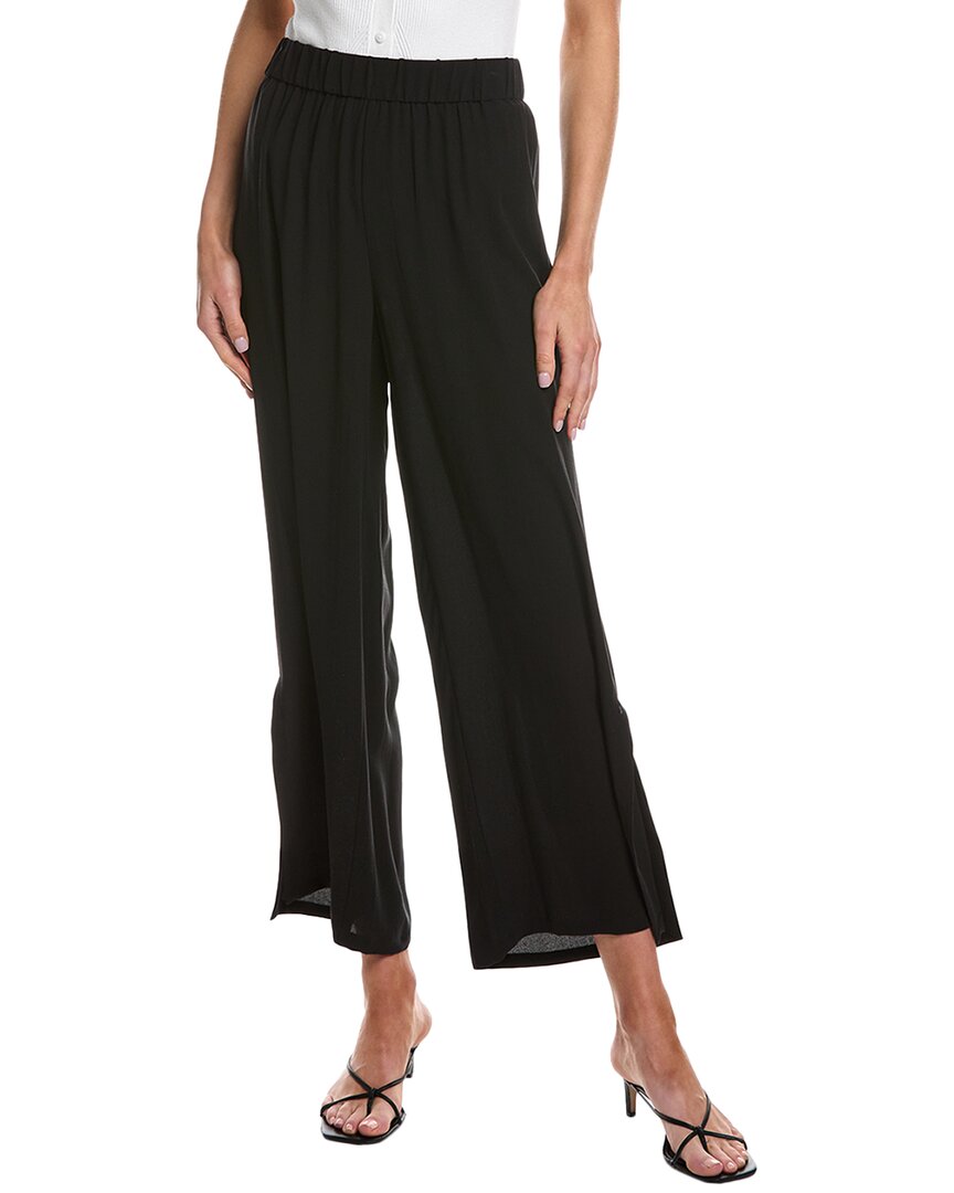 EILEEN FISHER EILEEN FISHER SILK STRAIGHT ANKLE PANT 