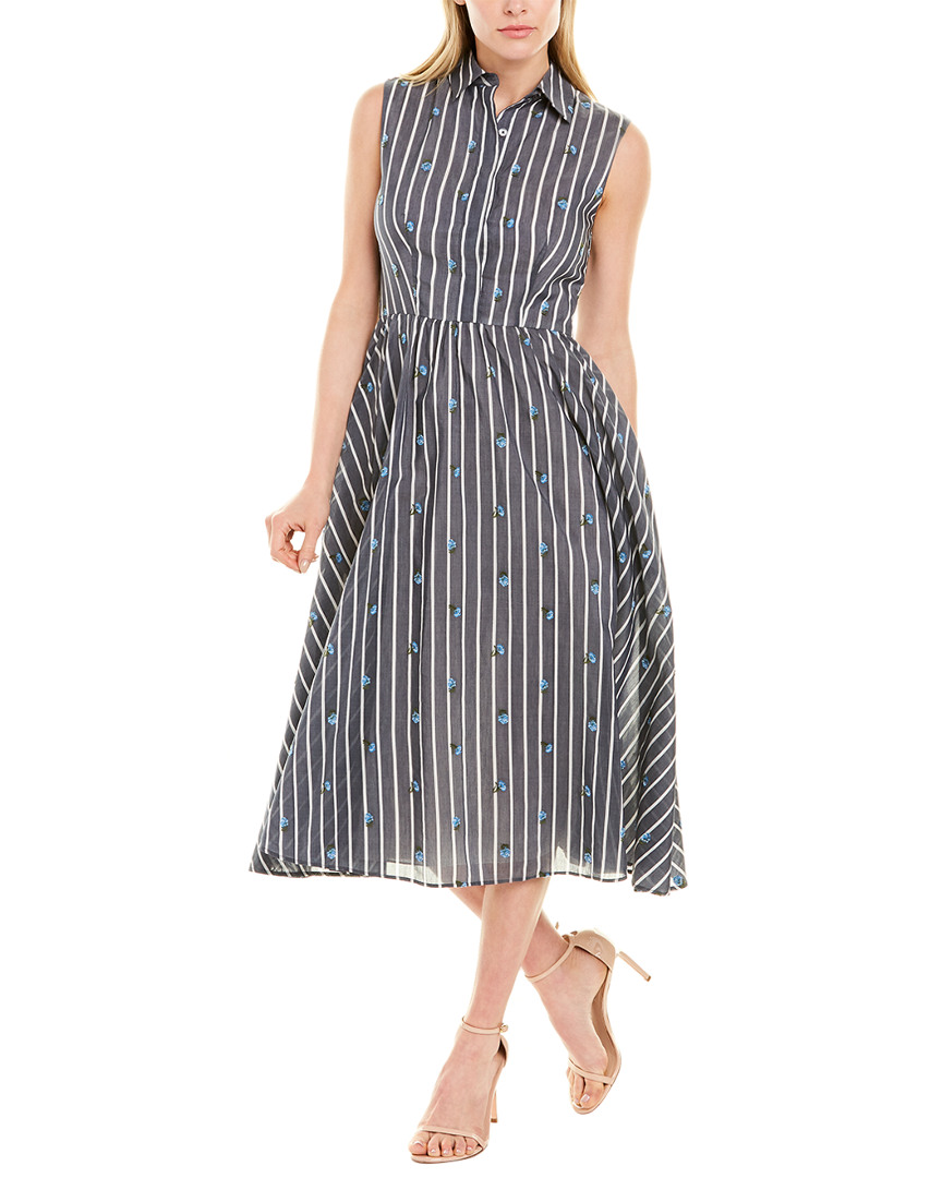 Image of Jason Wu Collection Silk-Blend Floral Dress