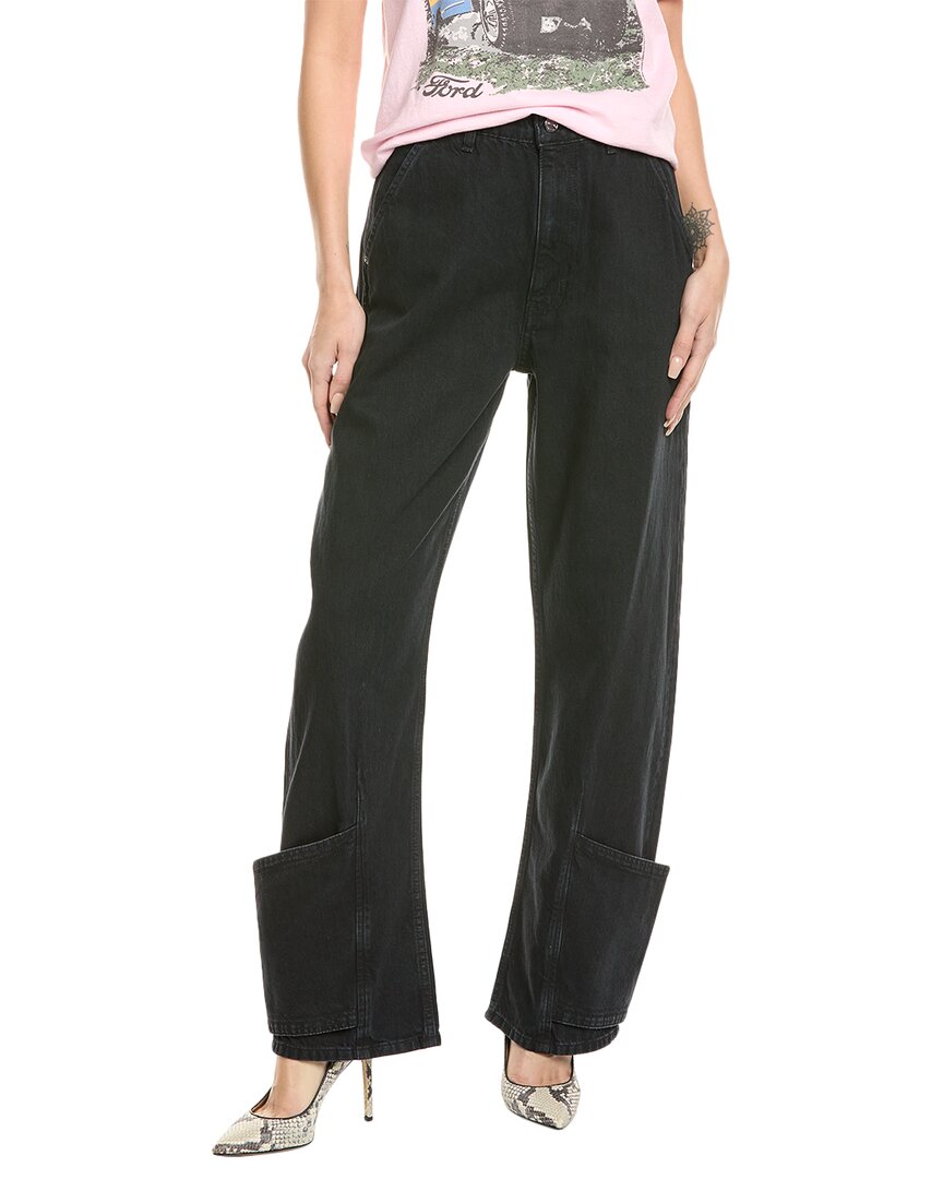 Frame Denim The Tab Trouser In Black