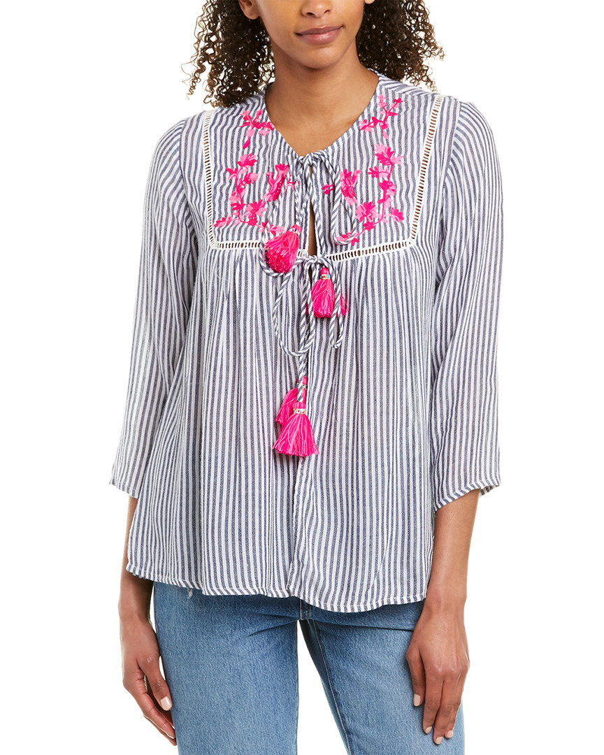 Image of Hemant and Nandita Cape Blouse