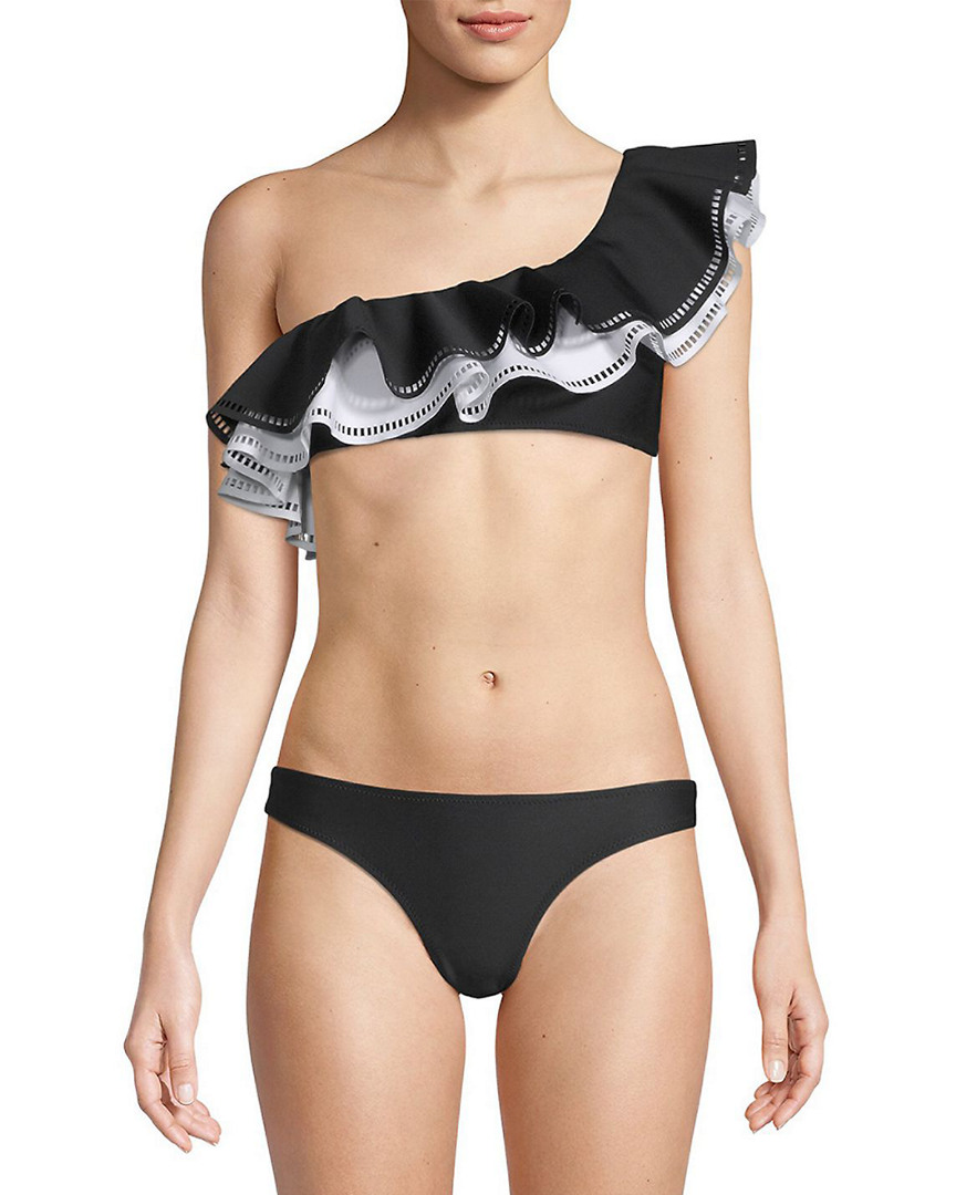 Image of Mouille Swimwear pc Natalie Asymmetric Tiered Bikini