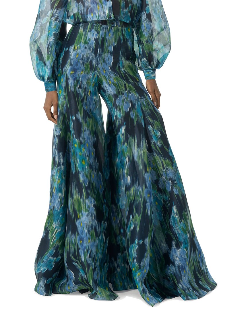 Carolina Herrera Silk Palazzo Pant