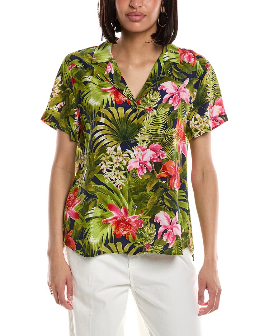 Shop Tommy Bahama Paradise Perfect Talula Silk Shirt