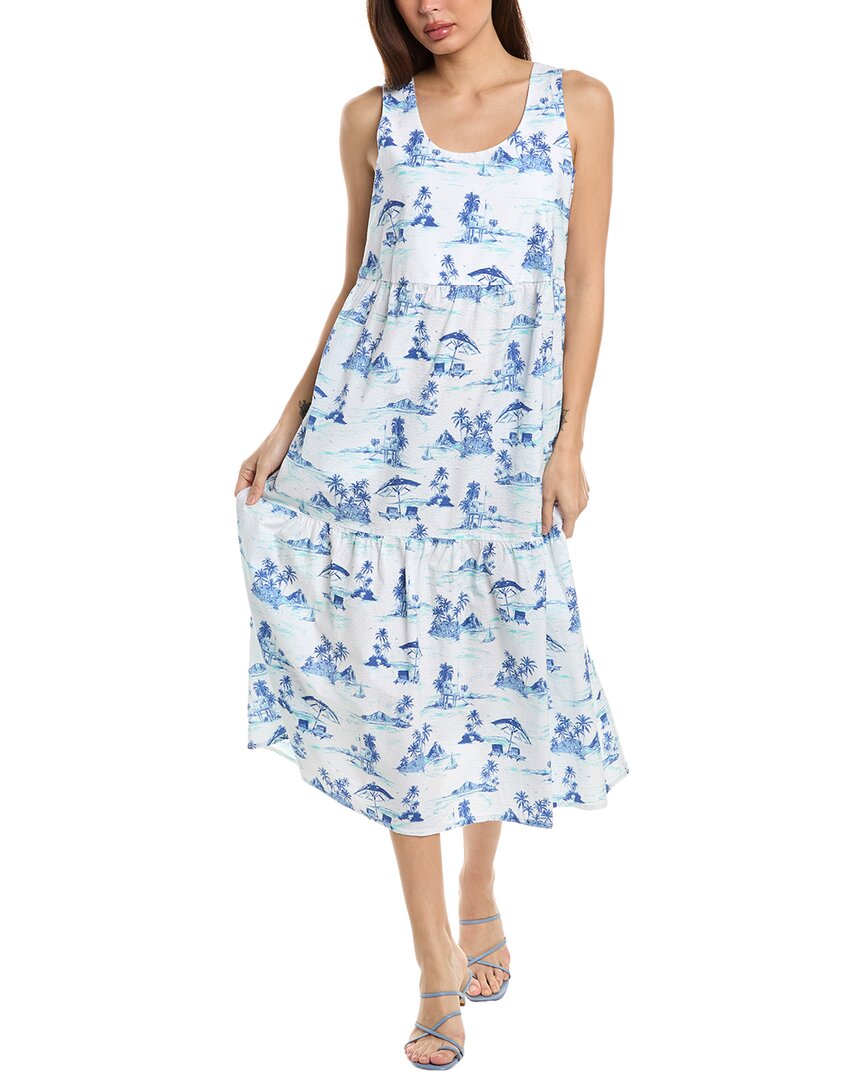 Tommy Bahama Nova Wave Beach Days Dress In White