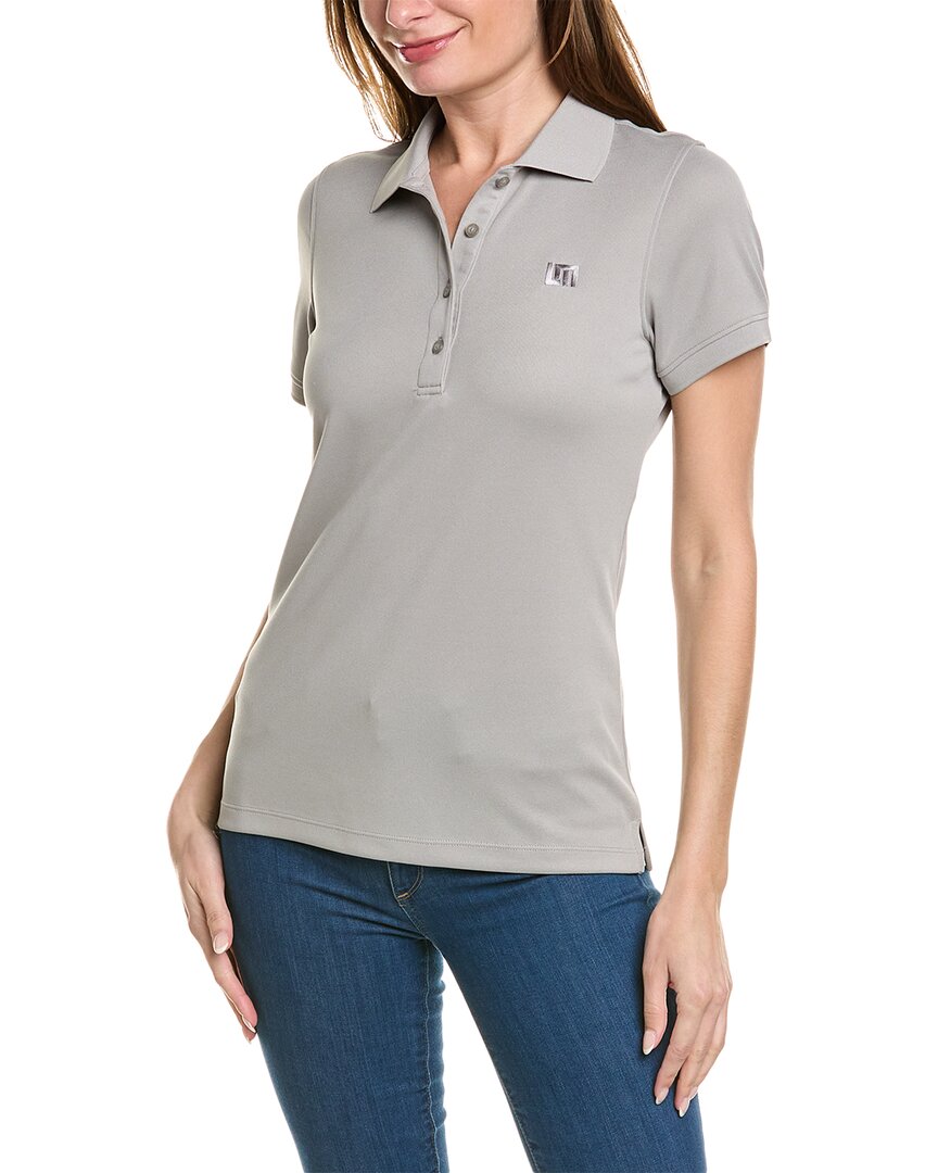 Shop Loudmouth Heritage Polo Shirt In Grey
