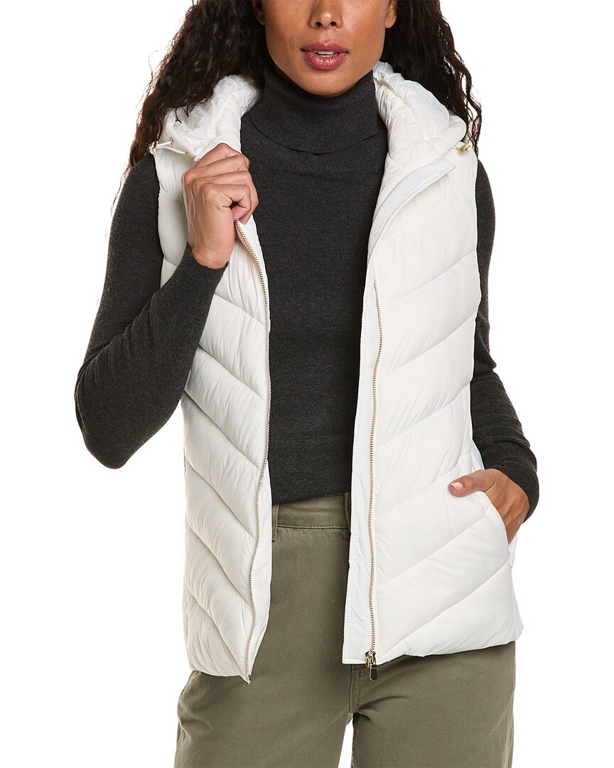 Shop Jaclyn Smith Quilted Vest In White