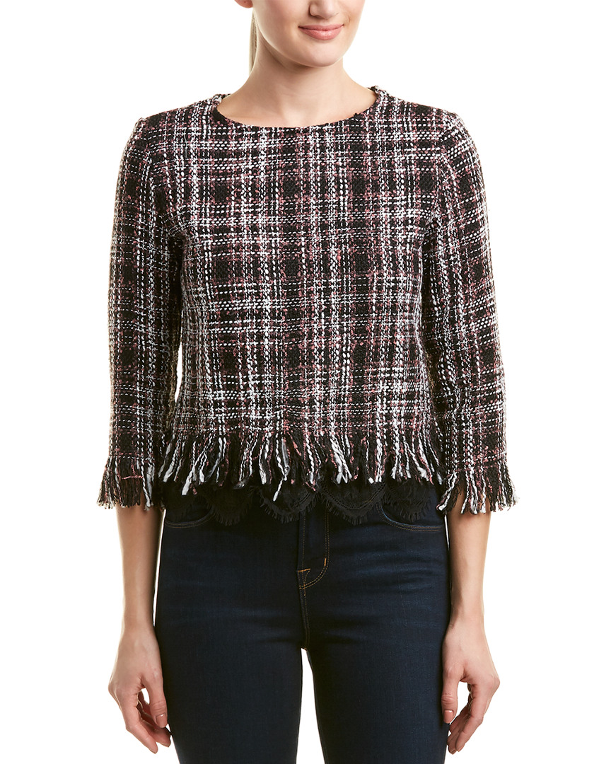 Image of Haute Rogue Lindsey Tweed Top