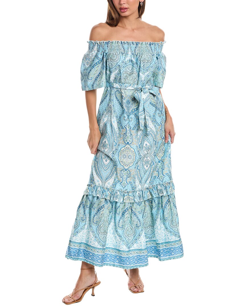 Tyler Boe Tyler Böe Erin Maxi Dress In Blue