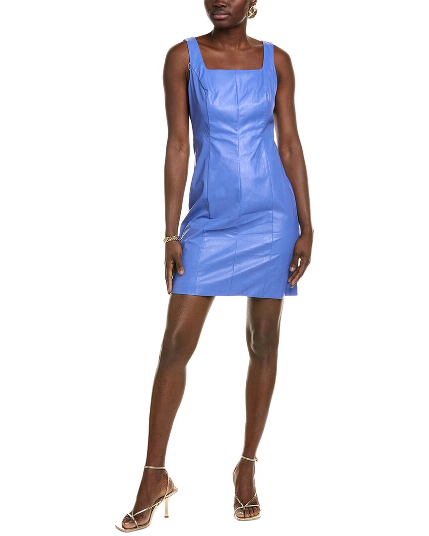 Tyler Boe Pamela Mini Dress In Blue