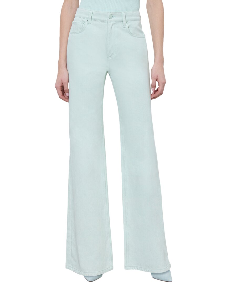 Alice And Olivia Weezy Regular Fit Colored Denim Jean