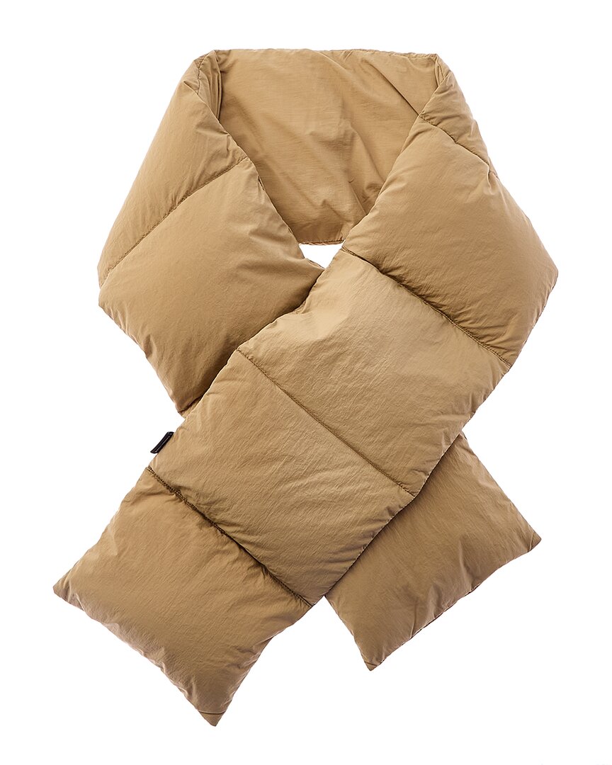 Canada Goose Puffer Scarf In Brown