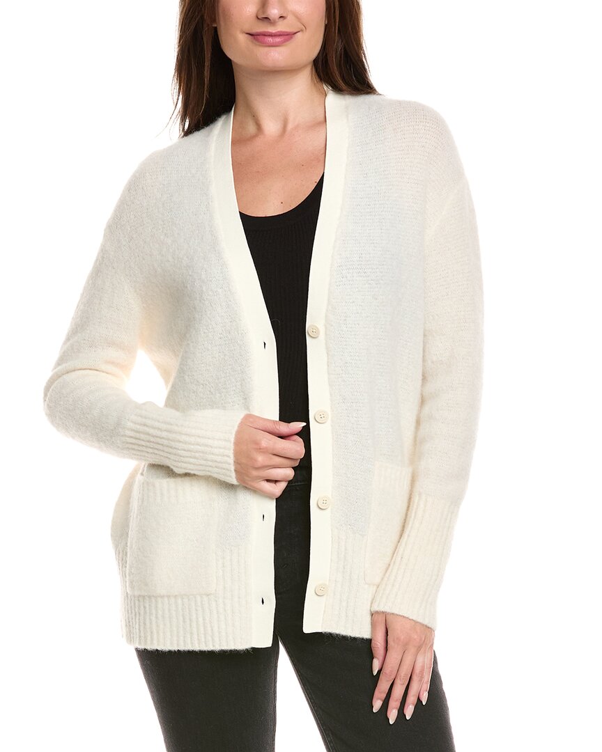 Bogner Remmie Wool-blend Cardigan In White