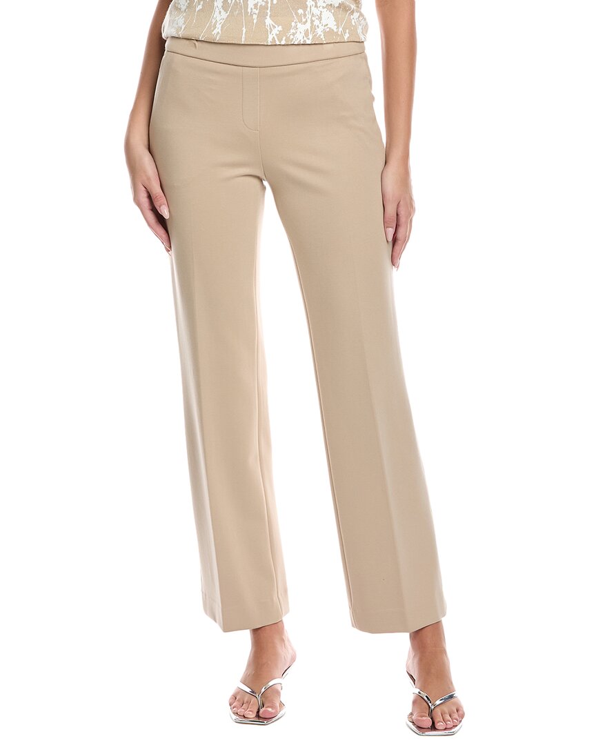 Anne Klein Pull On Trouser In Metallic