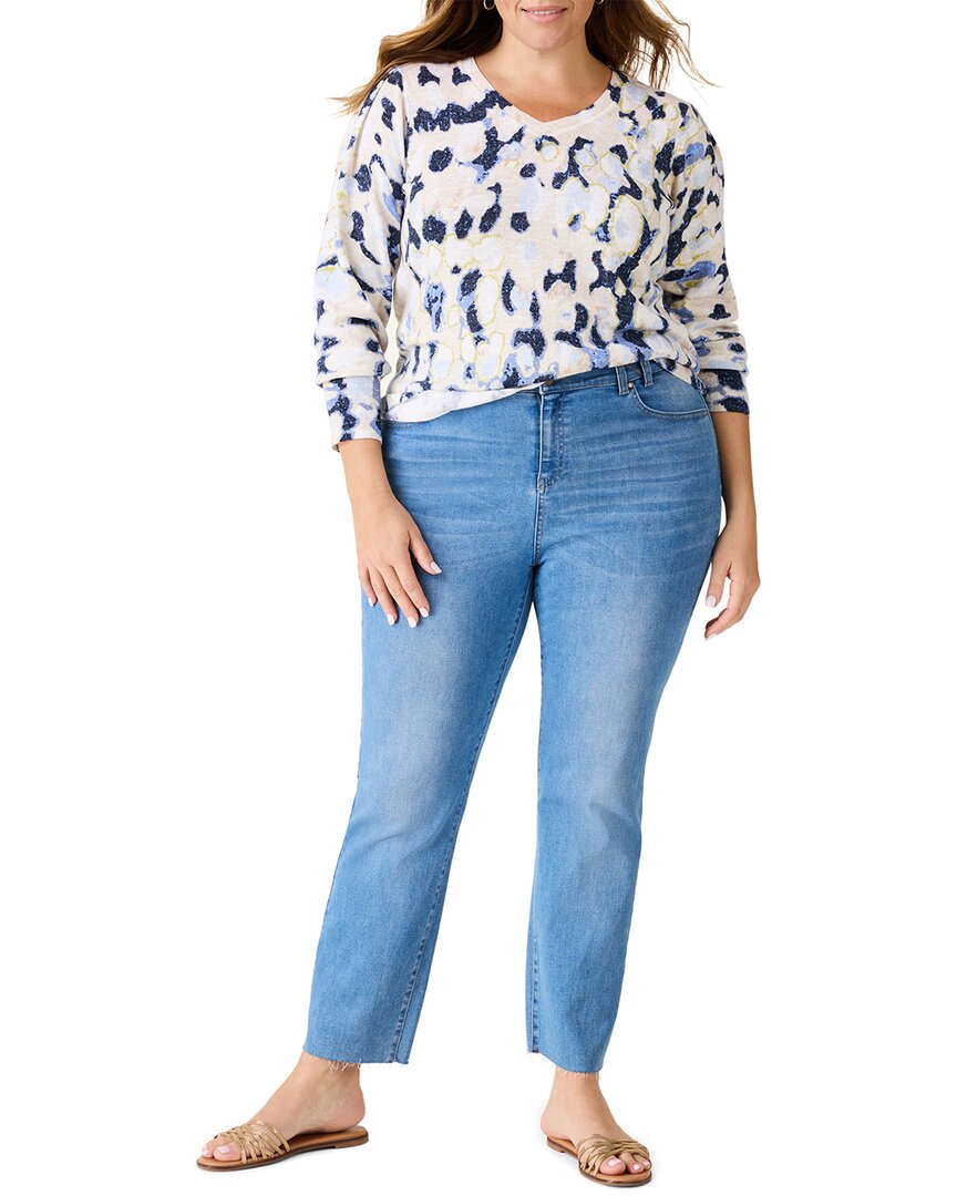 Nic + Zoe Nic+zoe Plus Rolling Clouds Sweater