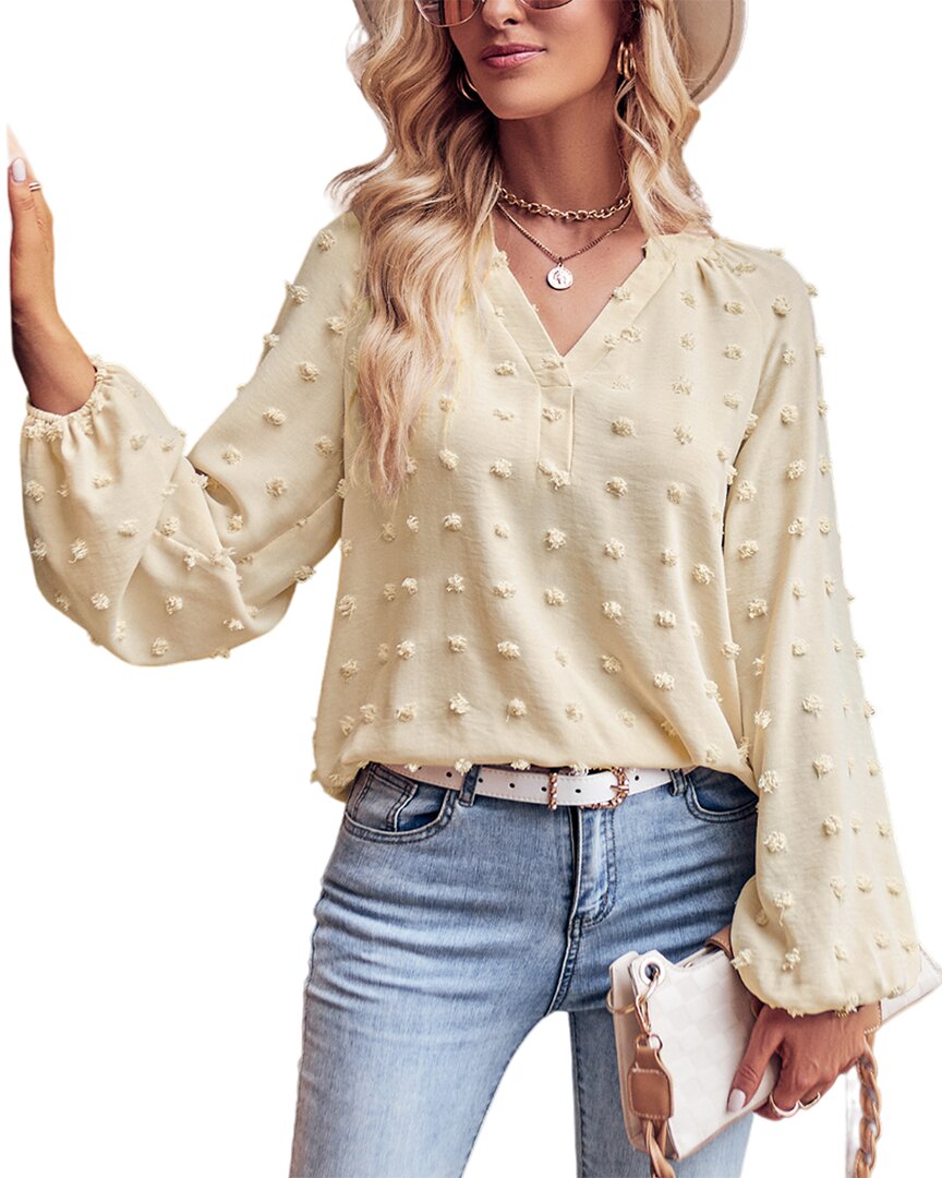 Persea Blouse In Neutral