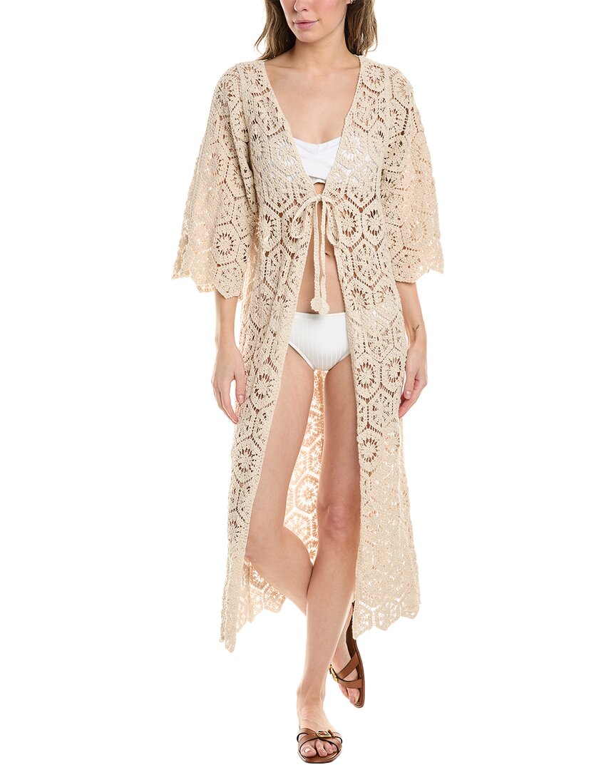 Shop Anna Kay Boho Cover-up In Brown