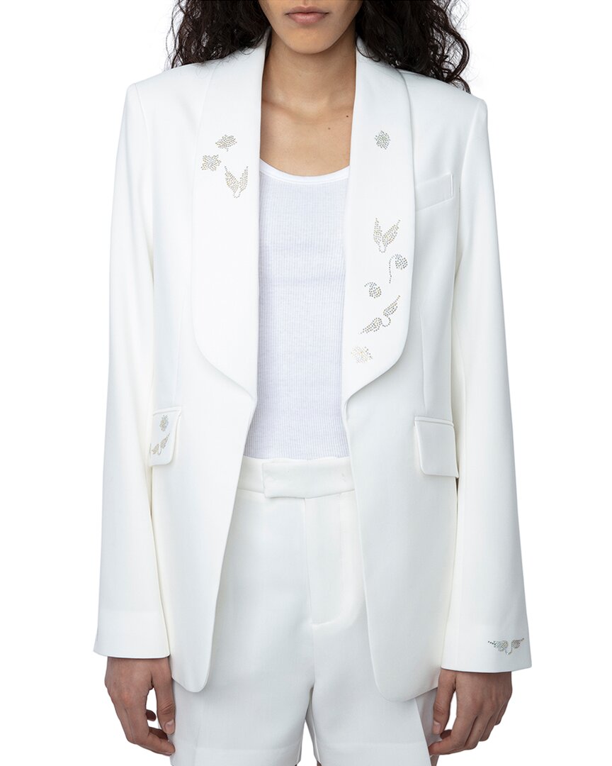 Zadig & Voltaire Date Embellished Wings Blazer