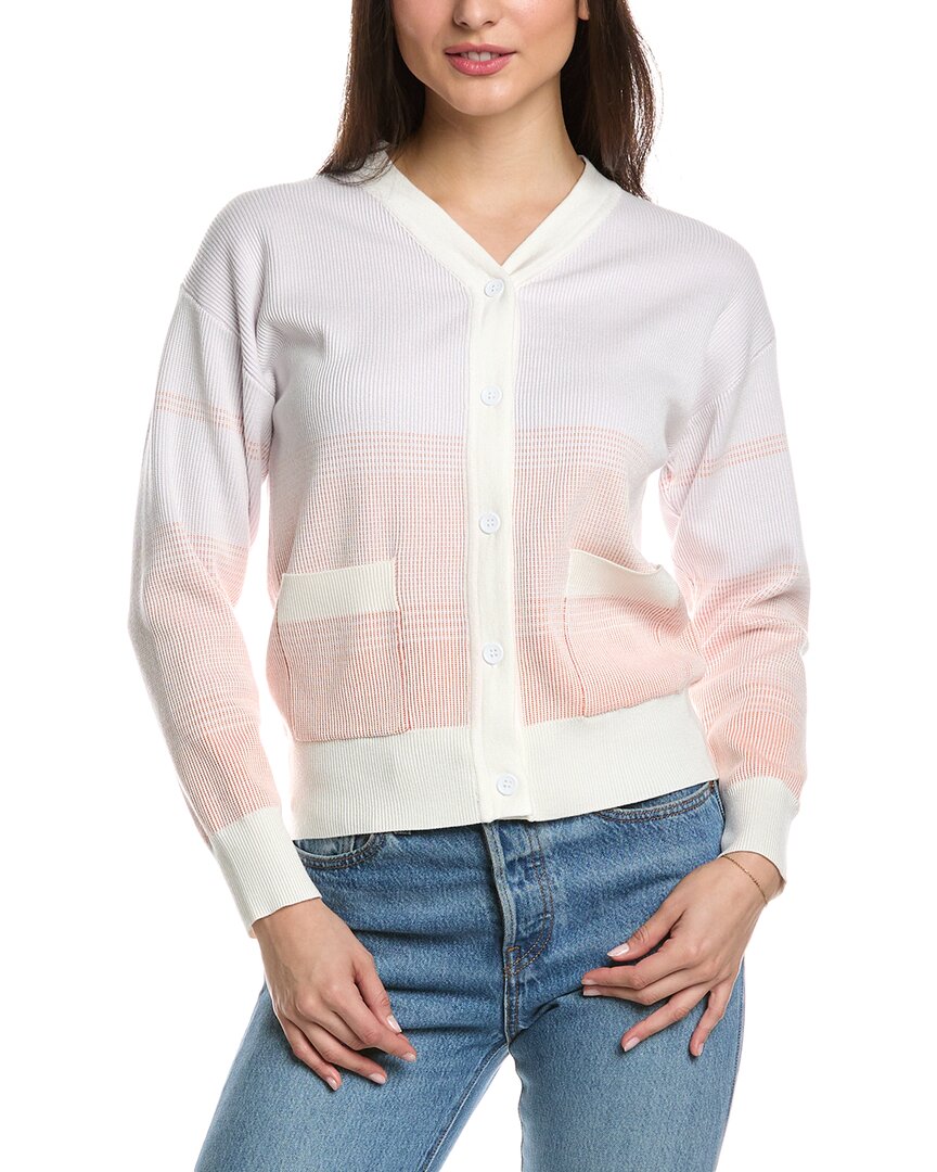 Yal New York Soft Blush Everyday Cardigan In White