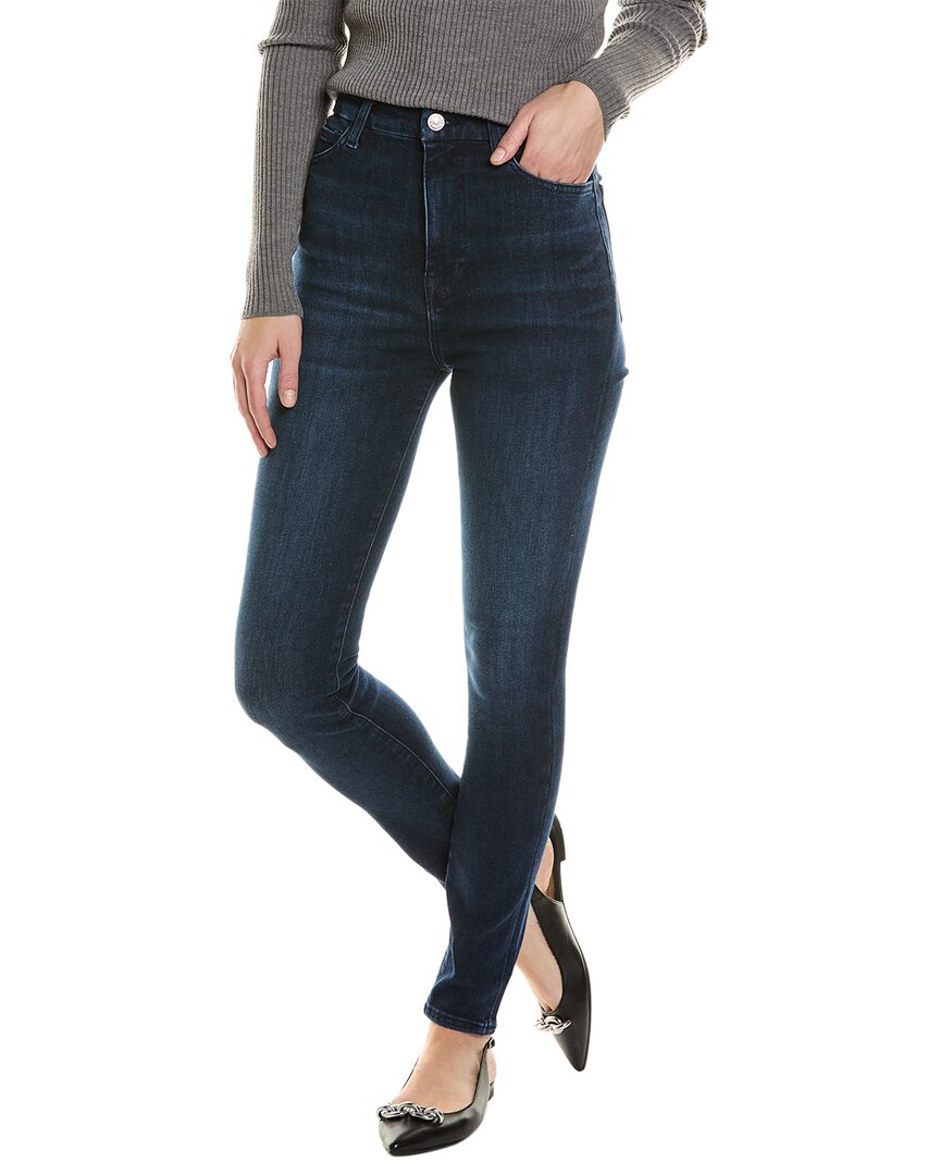 Shop 7 For All Mankind Mariposa Ultra High-rise Skinny Jean In Blue