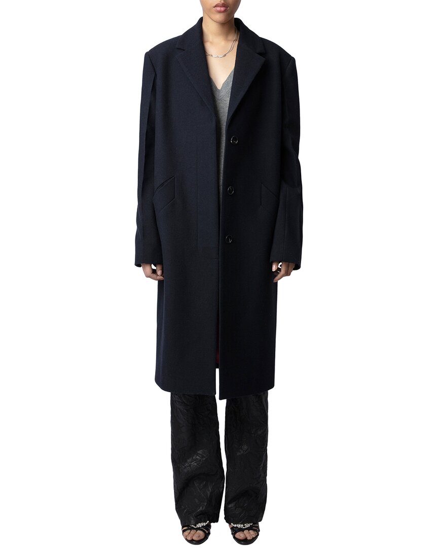 Zadig & Voltaire Marly Lainage Wool-blend Coat
