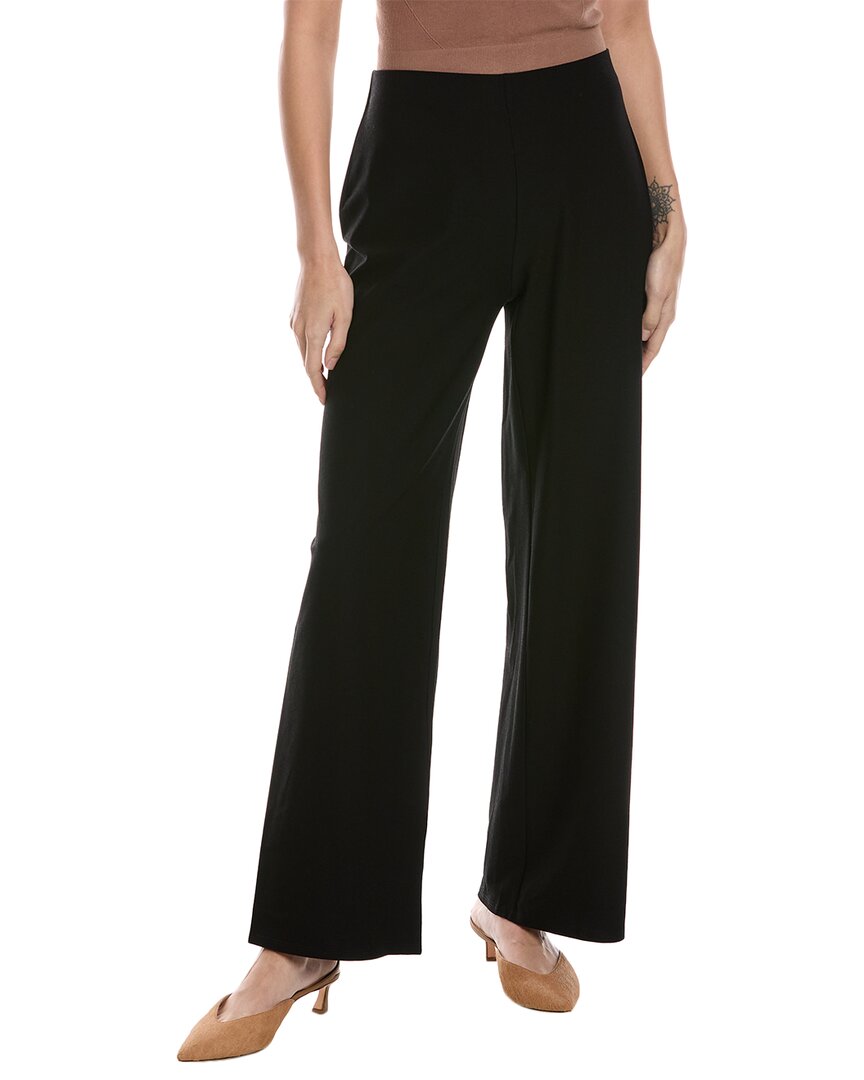 Eileen Fisher High Waisted Flare Pant In Black