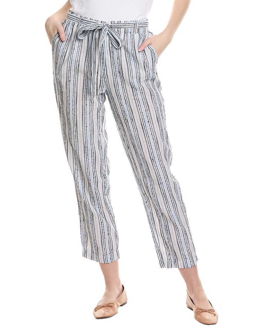 Michael Stars Cody Striped Pant In Blue
