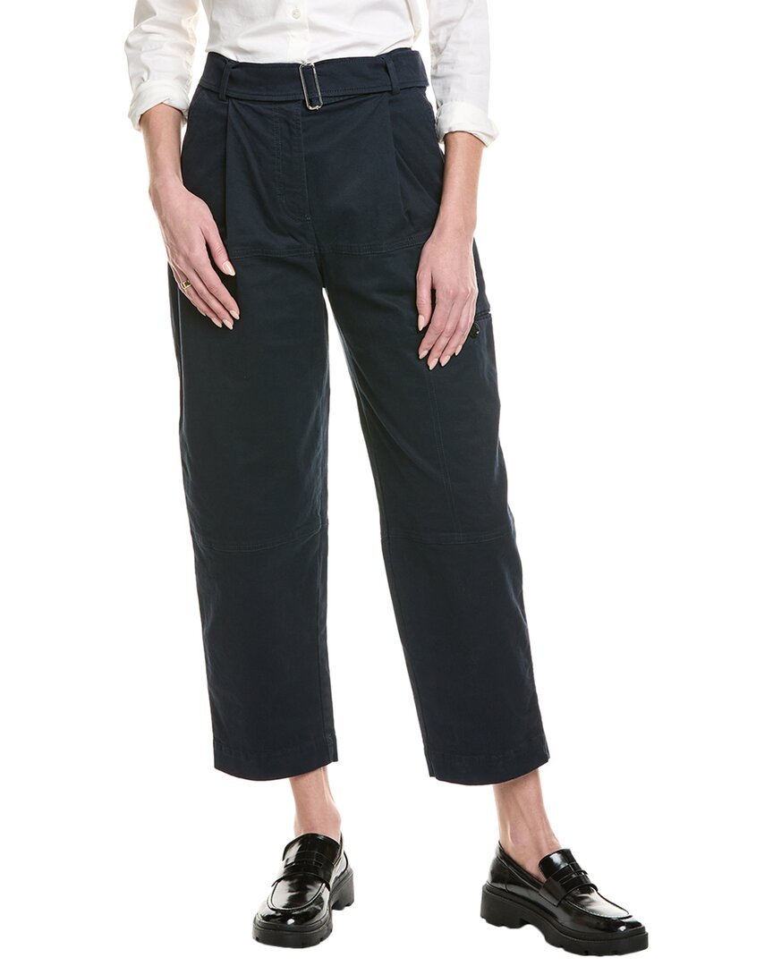 Hugo Boss Tilunara Trouser In Blue