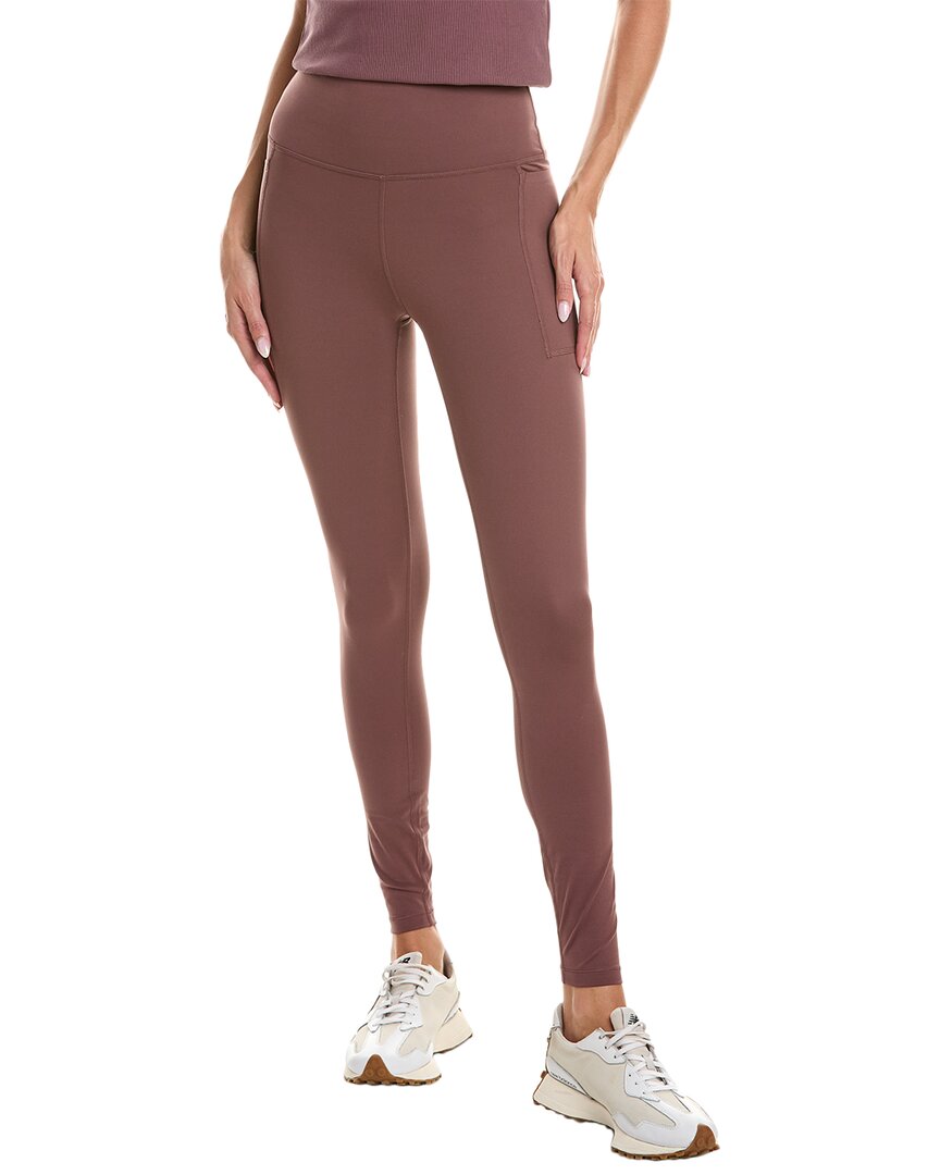 New Balance Nb Sleek Legging In Purple