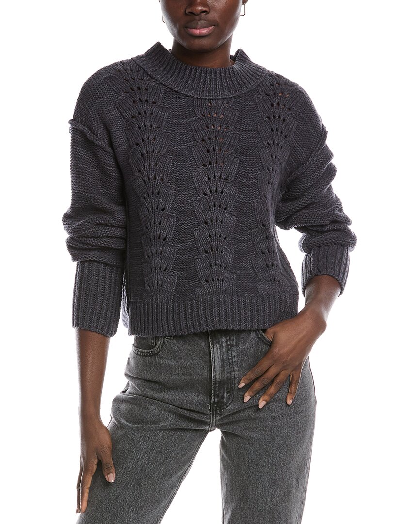 Free People Bell Song Sweater In Blue