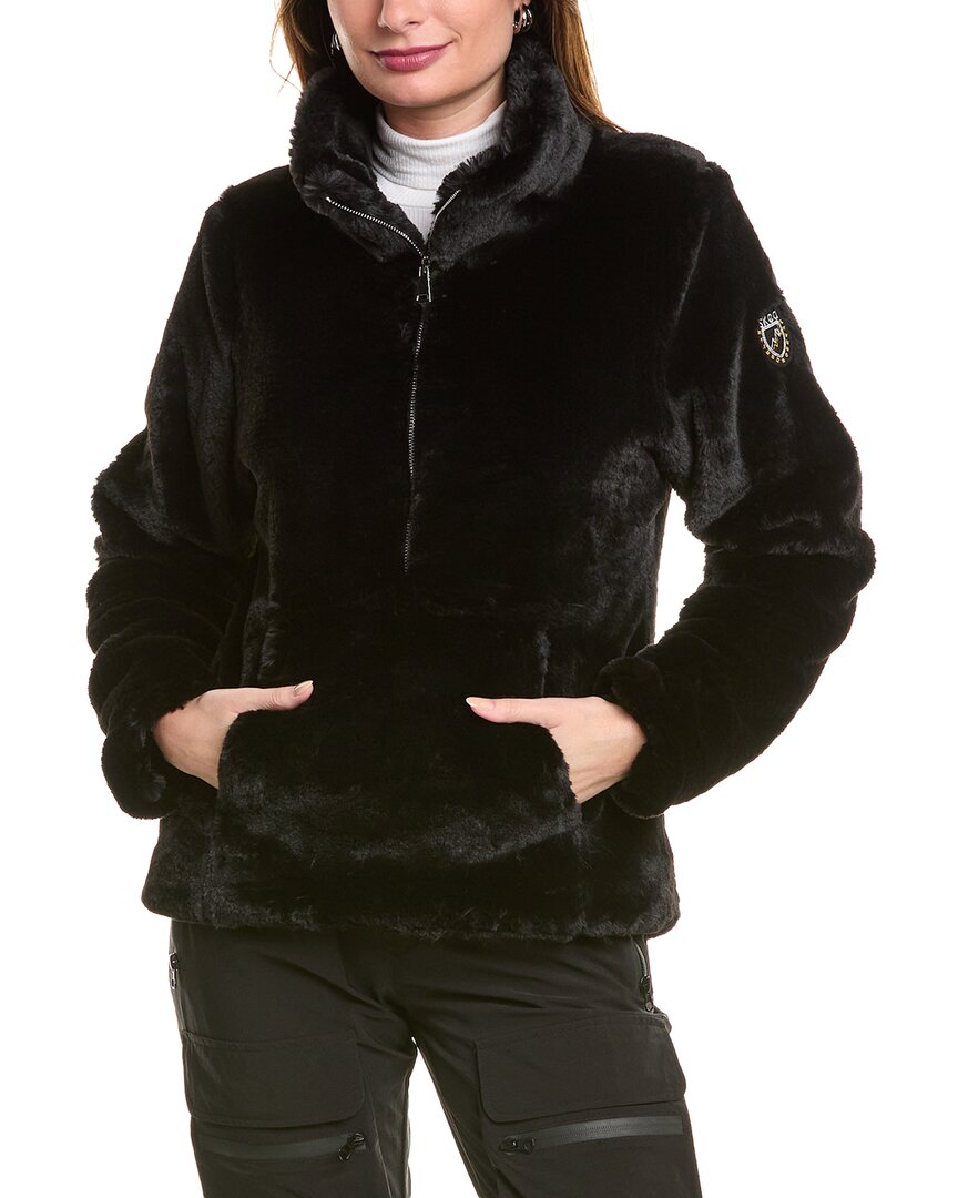 Skea Village 1/2-zip Pullover In Black