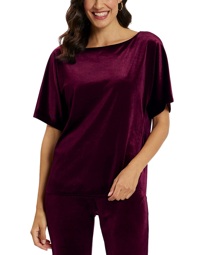 Jude Connally Rae Pullover Top In Pink