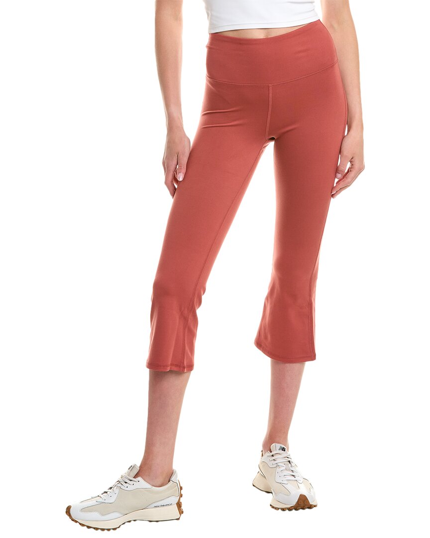 Balance Collection Laney Flare Capri In Red