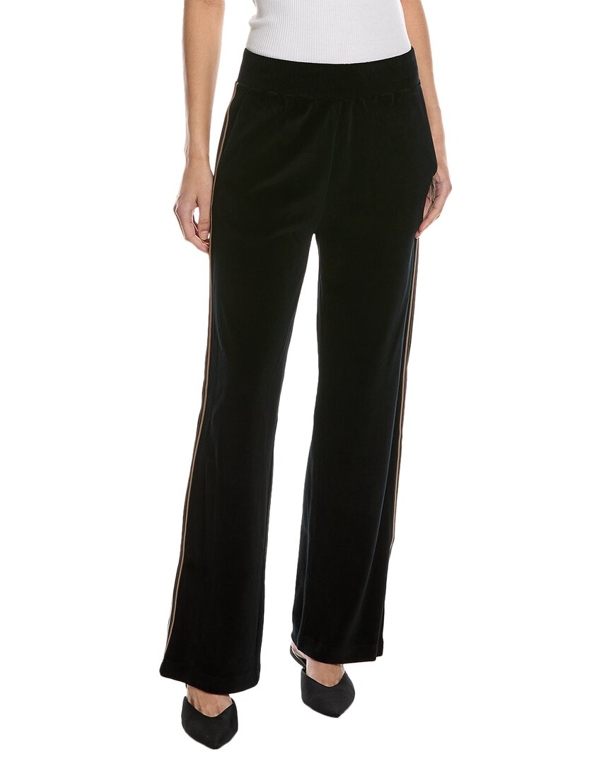 Burberry Magra Striped Track Pant In Black