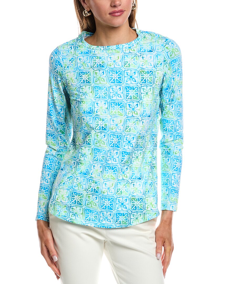 Ibkul Crewneck Top In Blue