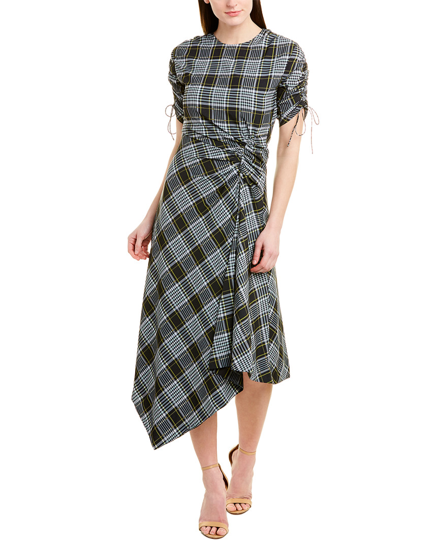 Image of Jonathan Simkhai Asymmetrical Midi Dress