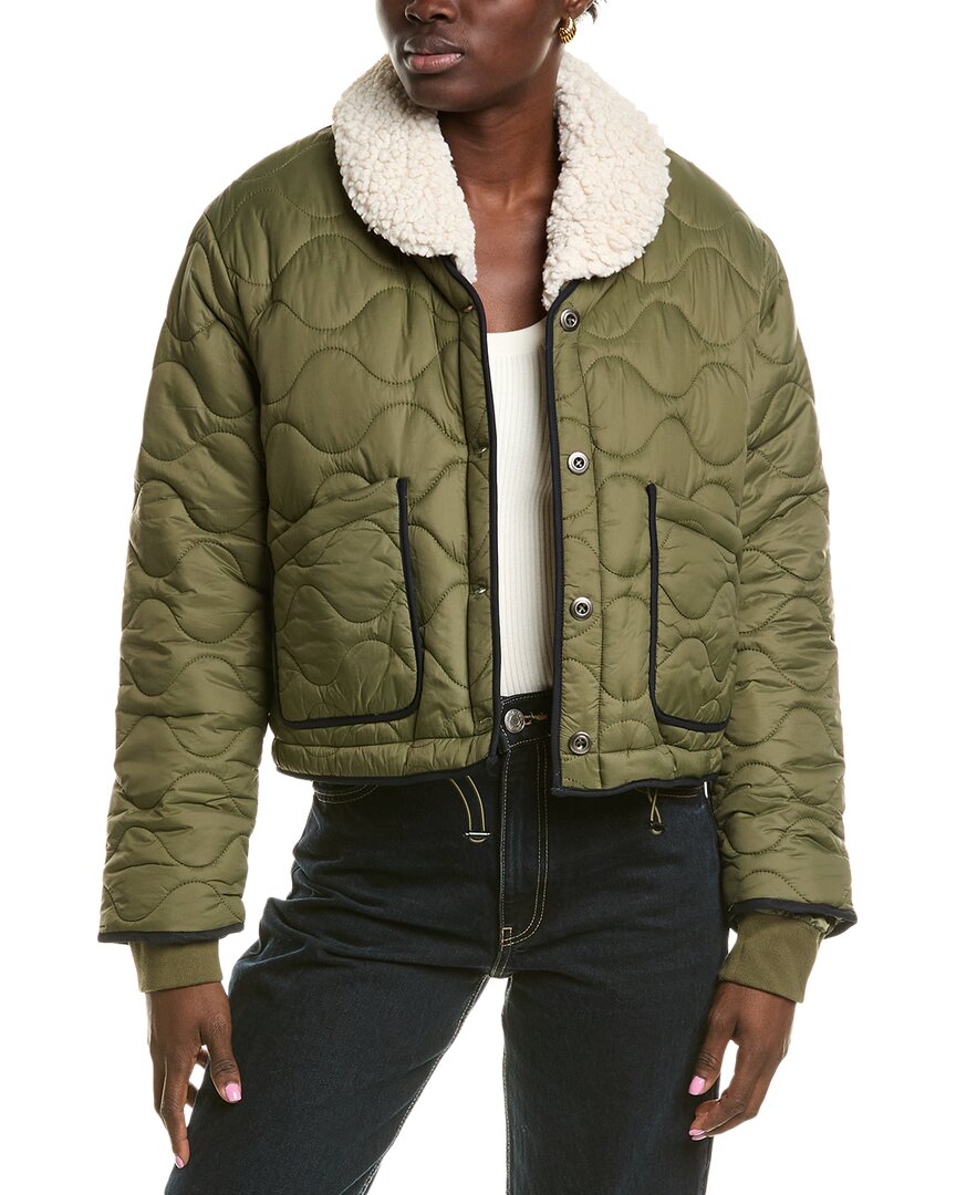 Astr The Label Bellamie Jacket In Green