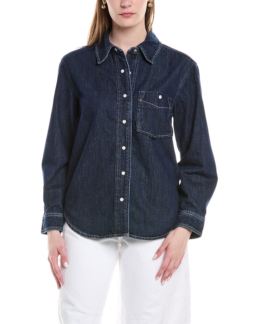 BLANKNYC BLANK NYC SHOT CALLER DENIM SHIRT