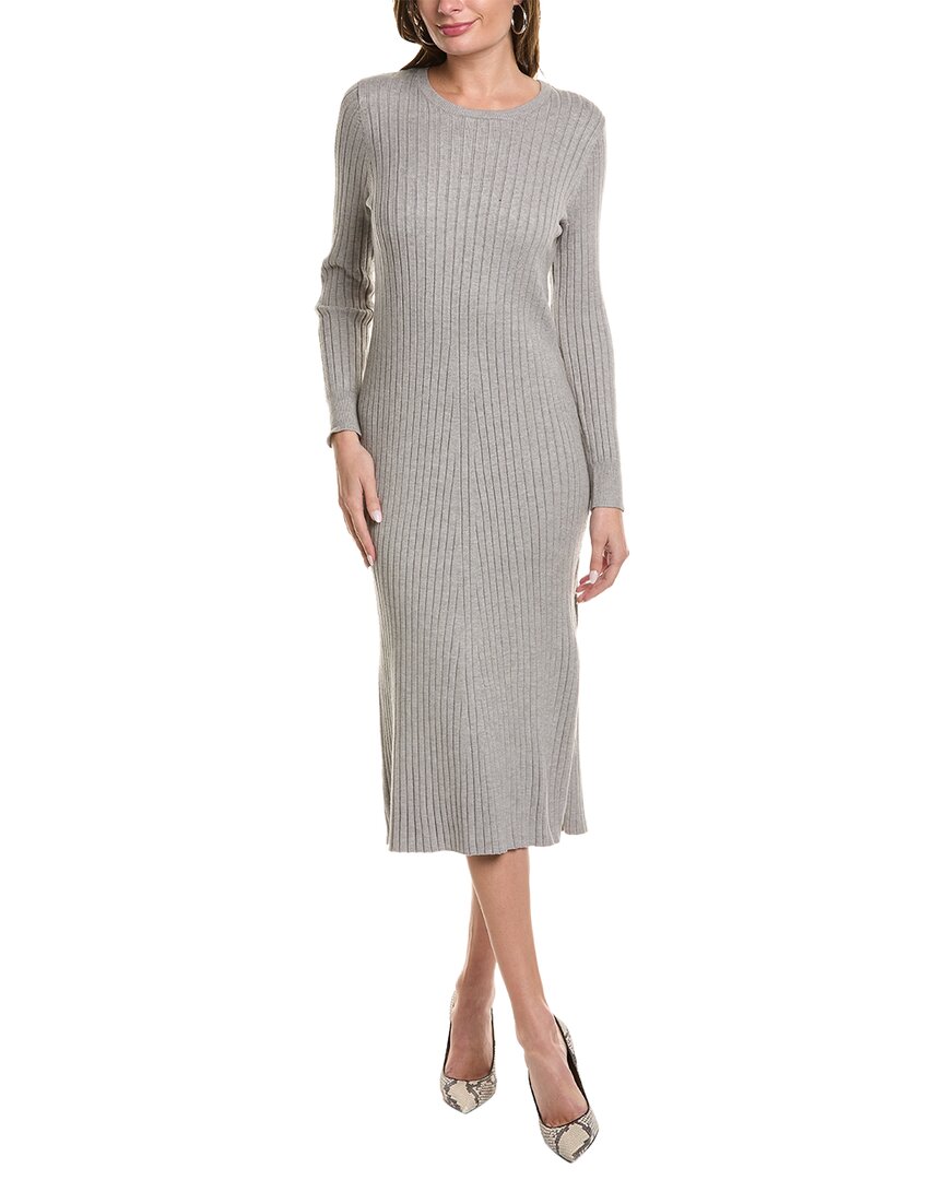 Shop Wayf Hollie Sweaterdress In Grey